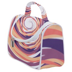 Illustration Colorful Yellow Purple Orange Satchel Handbag by Wegoenart