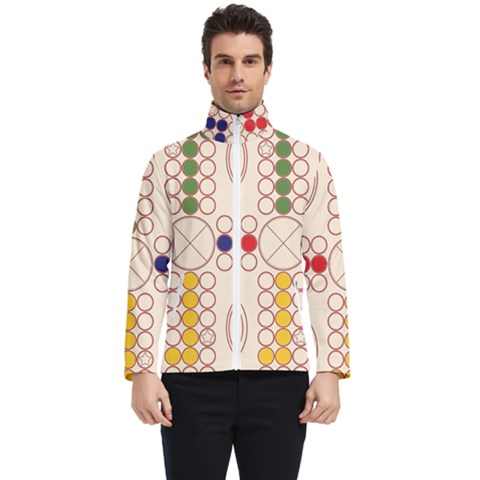 Ludo Game Men s Bomber Jacket by Wegoenart