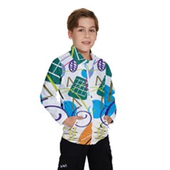 Abstract Pattern Kids  Windbreaker by Wegoenart