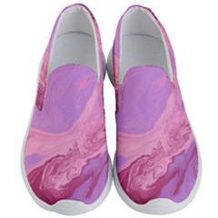 Illustration Art Pink Design Wallpaper Men s Lightweight Slip Ons by Wegoenart