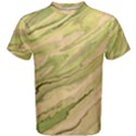 Green Pattern Texture Marble Men s Cotton Tee View1