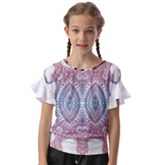 Im Fourth Dimension Colour 37 Kids  Cut Out Flutter Sleeves by imanmulyana