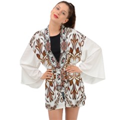 Im Fourth Dimension Colour 43 Long Sleeve Kimono by imanmulyana