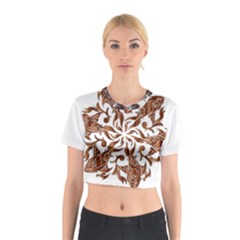 Im Fourth Dimension Colour 44 Cotton Crop Top by imanmulyana