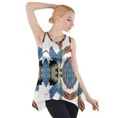 Im Fourth Dimension Colour 60 Side Drop Tank Tunic by imanmulyana