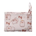 Pig Cartoon Background Pattern Premium Foldable Grocery Recycle Bag View3