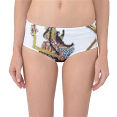 Im Fourth Dimension Abimanyu Mid-waist Bikini Bottoms by imanmulyana