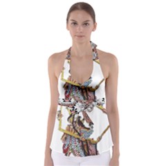 Im Fourth Dimension Abimanyu Babydoll Tankini Top by imanmulyana