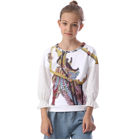 Im Fourth Dimension Abimanyu Kids  Cuff Sleeve Top by imanmulyana