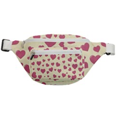 Valentine Flat Love Hearts Design Romantic Fanny Pack by Amaryn4rt