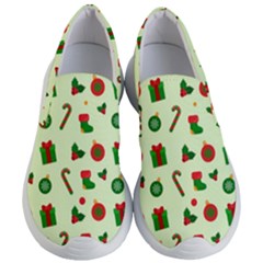 Illustration Festive Background Holiday Background Women s Lightweight Slip Ons by Amaryn4rt