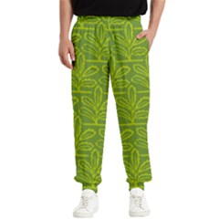 Oak Tree Nature Ongoing Pattern Men s Elastic Waist Pants by Mariart