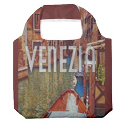 Venezia Boat Tour  Premium Foldable Grocery Recycle Bag by ConteMonfrey