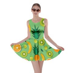 Fruit Tropical Pattern Design Art Skater Dress by danenraven