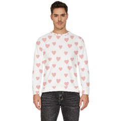 Small Cute Hearts Men s Fleece Sweatshirt by ConteMonfrey