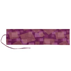 Abstract Art Background Pattern Texture Design Roll Up Canvas Pencil Holder (l) by danenraven