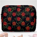 Abstract Background Pattern Texture Design Make Up Pouch (Large) View1