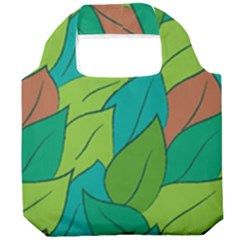 Leaves Pattern Autumn Background Foldable Grocery Recycle Bag by Ravend