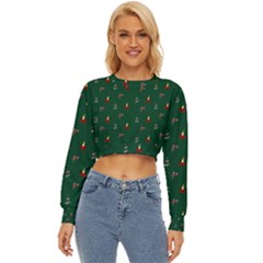 Christmas Background Lightweight Long Sleeve Sweatshirt by danenraven