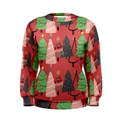 Christmas Tree Icon Women s Sweatshirt by danenraven