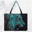 Angry Male Lion Predator Carnivore Medium Tote Bag View1