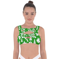 Green Card Christmas December4 Bandaged Up Bikini Top by artworkshop