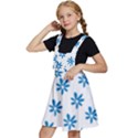 Little Blue Daisies  Kids  Apron Dress View2