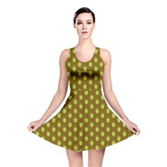 All The Green Apples  Reversible Skater Dress by ConteMonfrey