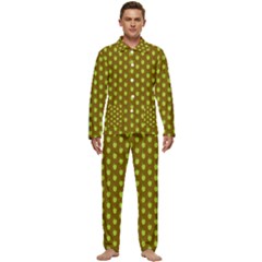 All The Green Apples  Men s Long Sleeve Velvet Pocket Pajamas Set by ConteMonfrey