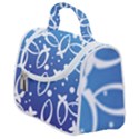 Blue Fish Water Aquarium Satchel Handbag View1