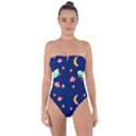 Sleepy Sheep Star And Moon Tie Back One Piece Swimsuit View1