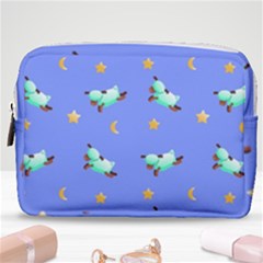 Seamless Pastel Wallpaper Animal Make Up Pouch (medium) by danenraven