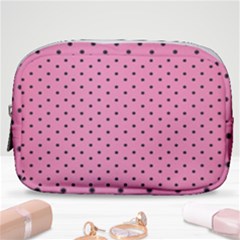 Polka Dot Dots Pattern Dot Make Up Pouch (small) by danenraven