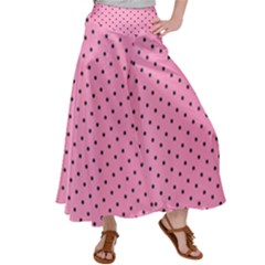 Polka Dot Dots Pattern Dot Satin Palazzo Pants by danenraven