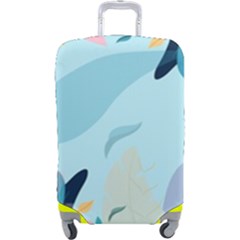 Leaves Leaf Nature Background Plant Luggage Cover (large) by danenraven