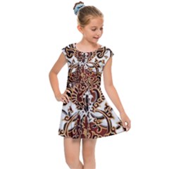 Im Fourth Dimension Colour 72 Kids  Cap Sleeve Dress by imanmulyana