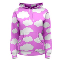 Purple Clouds   Women s Pullover Hoodie by ConteMonfreyShop