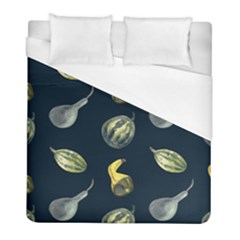 Vintage Vegetables Zucchini Duvet Cover (full/ Double Size) by ConteMonfreyShop