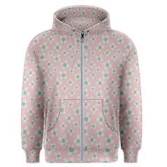 Pink Spring Blossom Men s Zipper Hoodie by ConteMonfreyShop