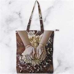 Bread Dough Double Zip Up Tote Bag by ConteMonfrey