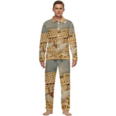 Pasta La Vista, Baby! - Italian Food Men s Long Sleeve Velvet Pocket Pajamas Set by ConteMonfrey