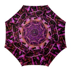 Mirror Fractal Golf Umbrellas by Sparkle