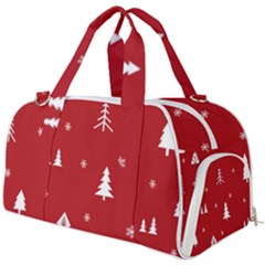 Abstract-cute-christmas Seamless Burner Gym Duffel Bag by nateshop