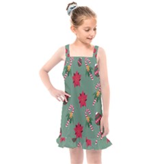 Cute ,merry Christmas Kids  Overall Dress by nateshop