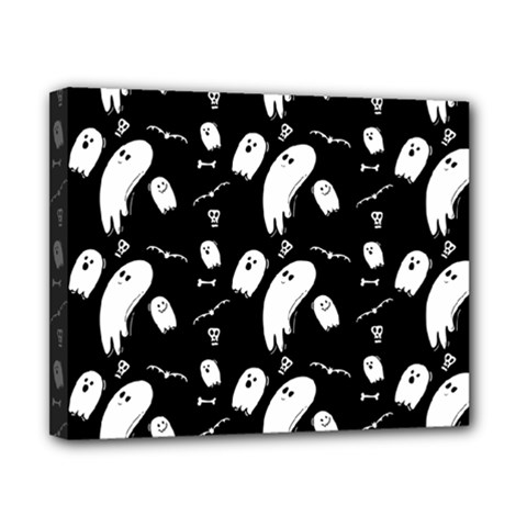 Ghost Background Halloween Canvas 10  X 8  (stretched) by Wegoenart