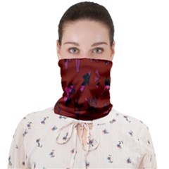 Doodles Maroon Face Covering Bandana (adult) by nateshop