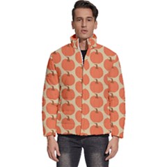 Cute Pumpkin Men s Puffer Bubble Jacket Coat by ConteMonfrey