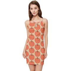 Cute Pumpkin Summer Tie Front Dress by ConteMonfrey