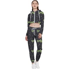 Halloween - The Witch Is Back   Cropped Zip Up Lounge Set by ConteMonfrey