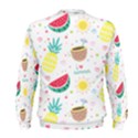 Pineapple And Watermelon Summer Fruit Men s Sweatshirt View2